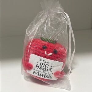 Crochet Apple Teacher Gift